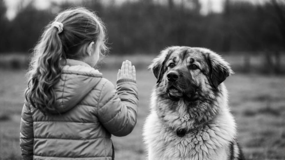 Kinder können mit Hunden respektvoll umgehen.
